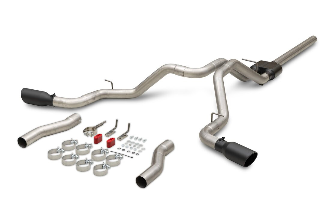 Flowmaster 96-99 GM 1500 w/5.7L Flowmaster Outlaw Cat-Back Exhaust System Dual Exit - (FLO-818189)