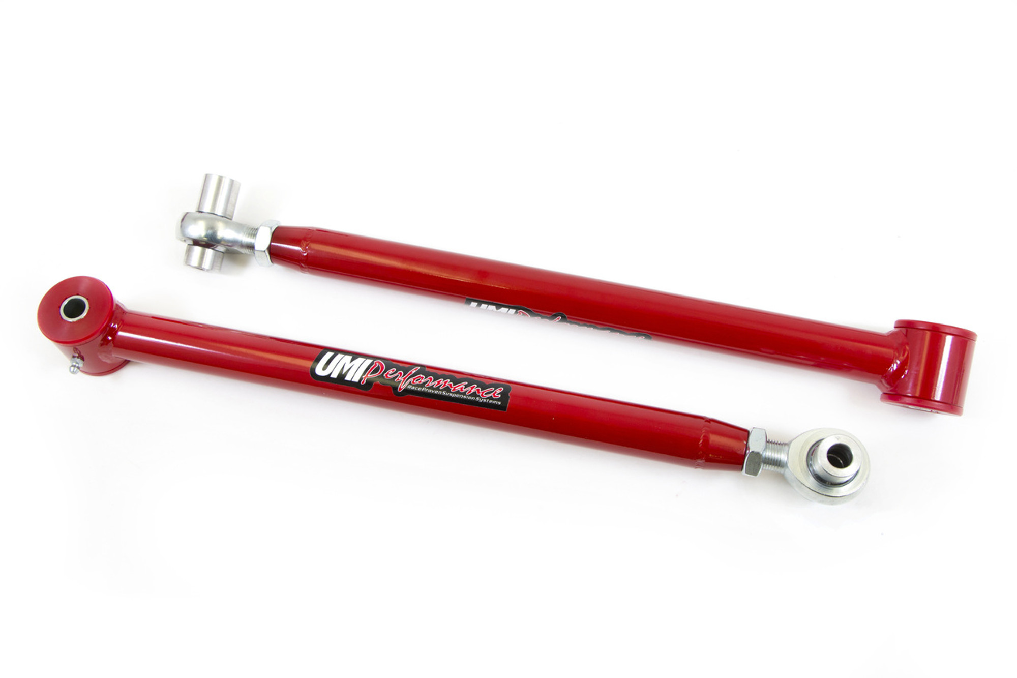 UMI Performance 2005-2014 Ford Mustang Single Adjustable Lower Control Arms, Red - (UMI-1036-R)