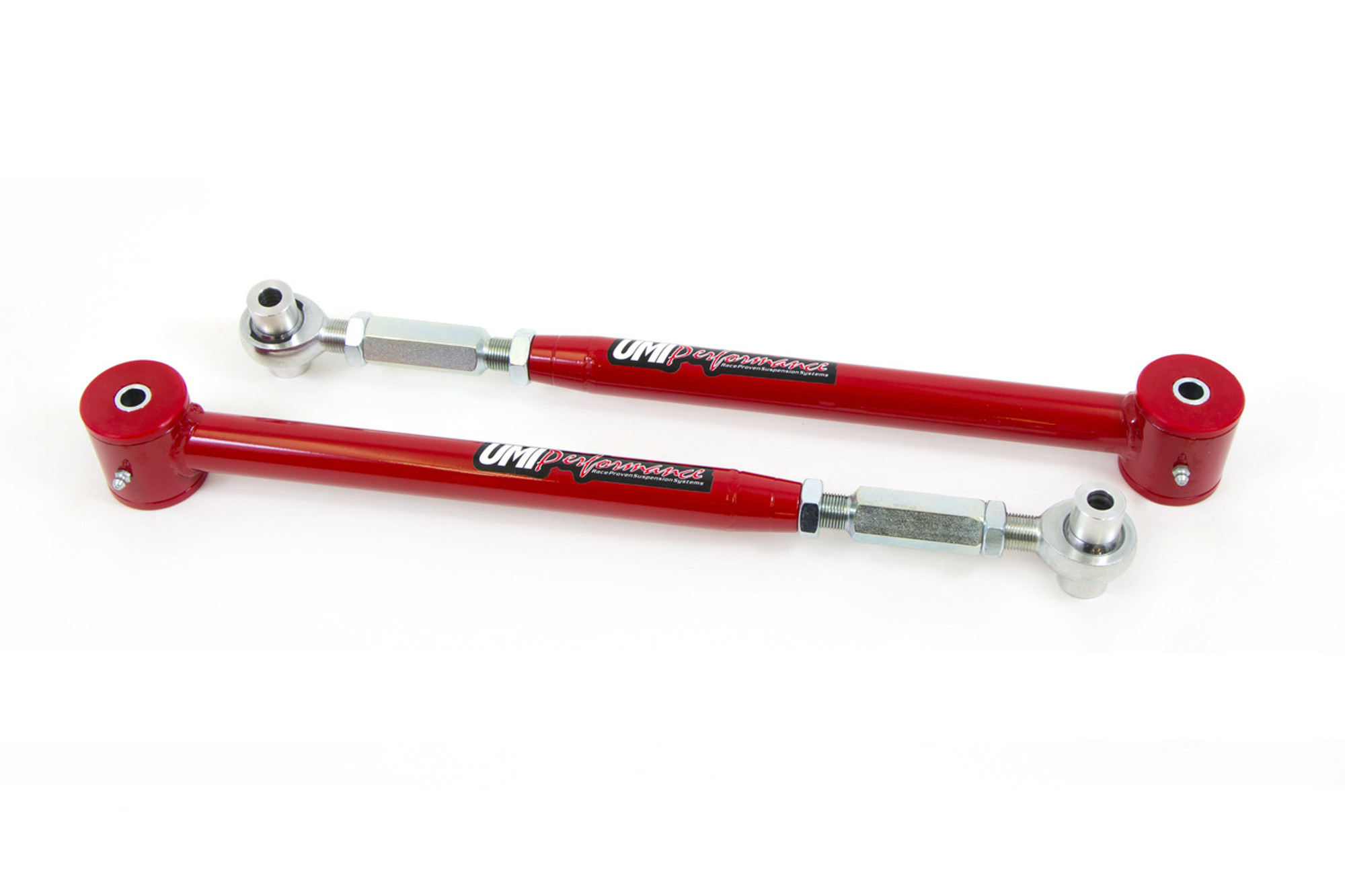 UMI Performance 1982-2002 GM F-Body on Car Adjustable Lower Control Arms, Red - (UMI-2013-R)