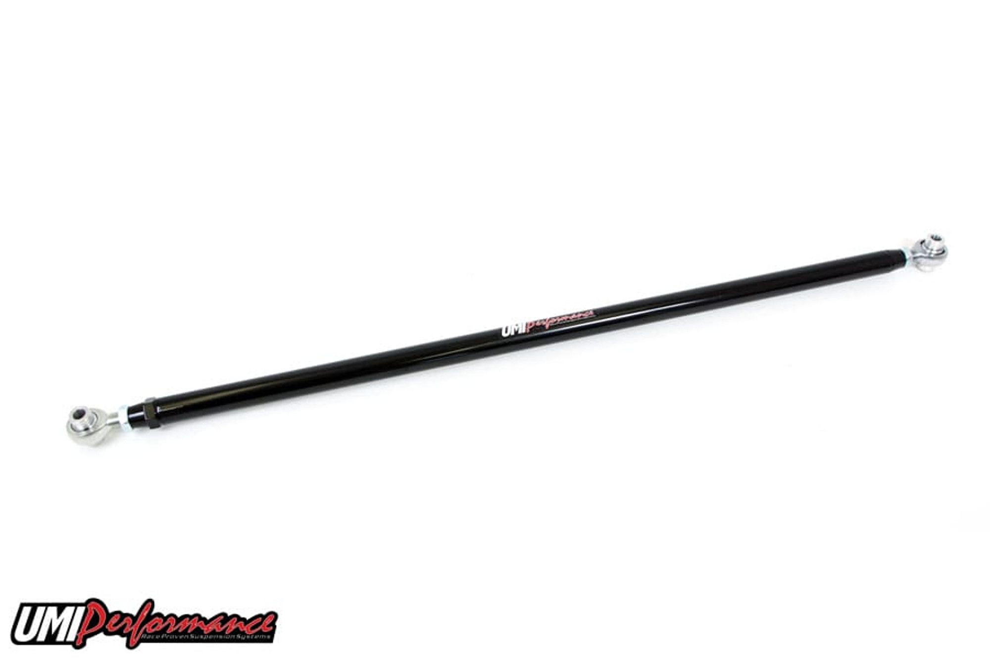UMI Performance 1982-2002 F-Body Double Adjustable Panhard Bar, Chromoly, Black - (UMI-2023CM-B)
