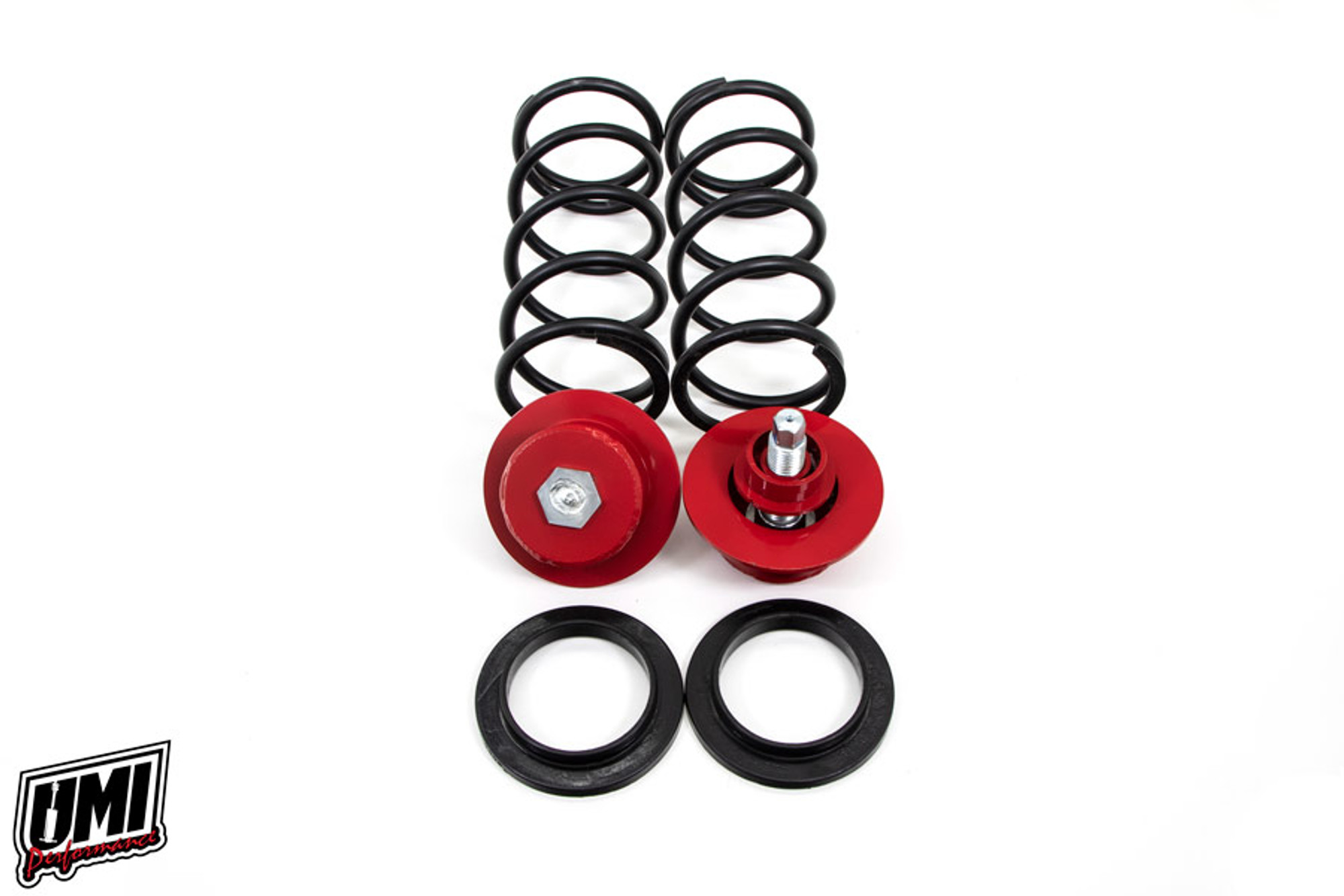 UMI Performance 1982-2002 GM F-Body Rear Weight Jack System, 200lb, Race, Red - (UMI-2075-3-R)