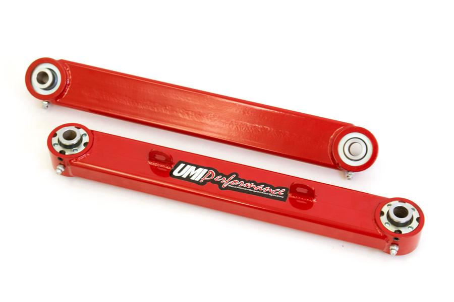 UMI Performance 2008-2009 Pontiac G8, 2010-2014 Camaro Toe Rods, Roto-Joint, Red - (UMI-2521-R)