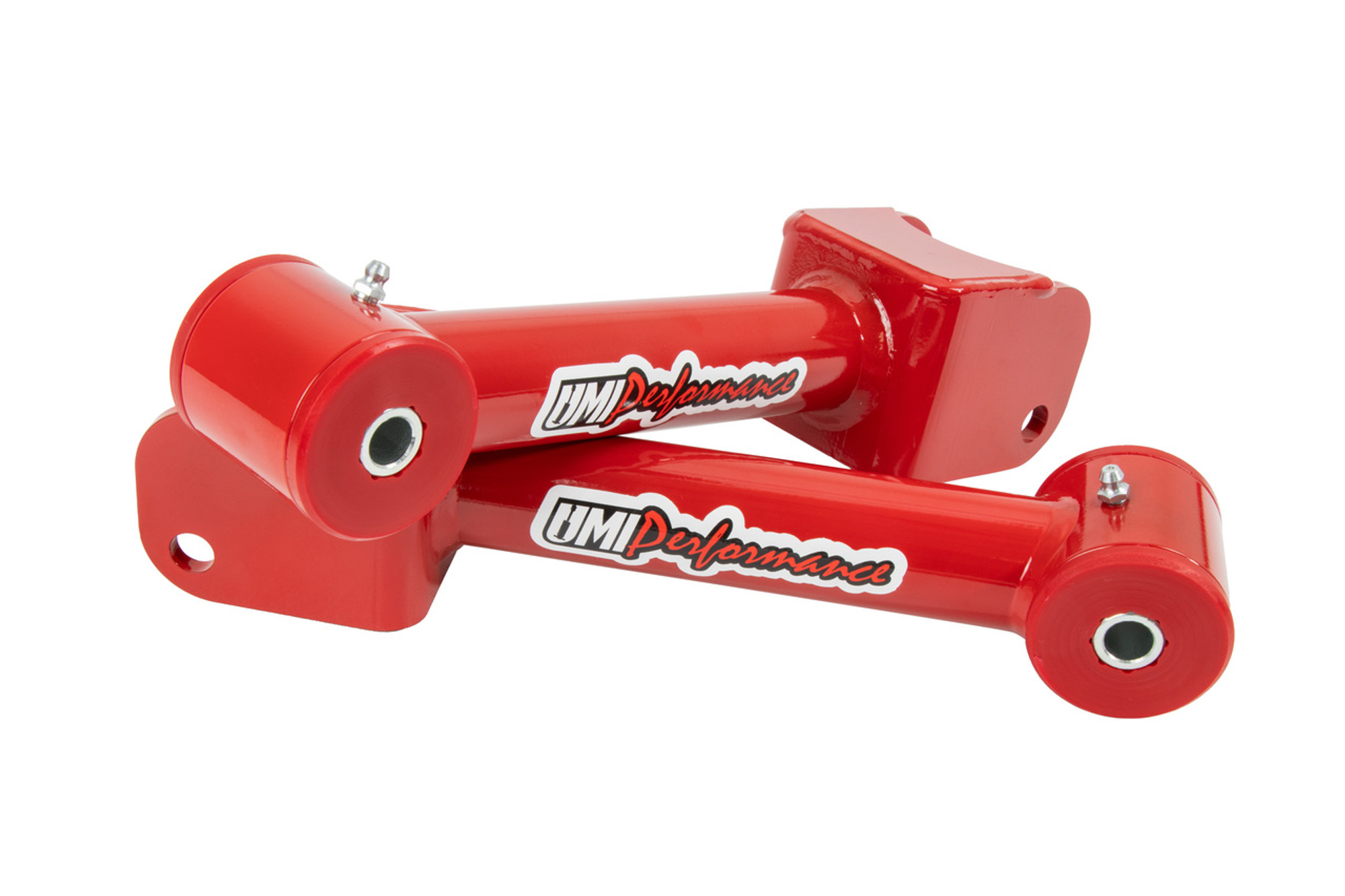 UMI Performance 1978-1988 GM G-Body Tubular Upper & Lower Control Arms Kit, Red - (UMI-301516-R)