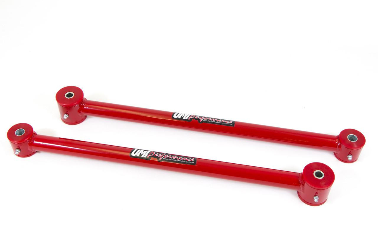 UMI Performance 1997-2005 GM W-Body Tubular Rear Trailing Arms, Red - (UMI-3715-R) 