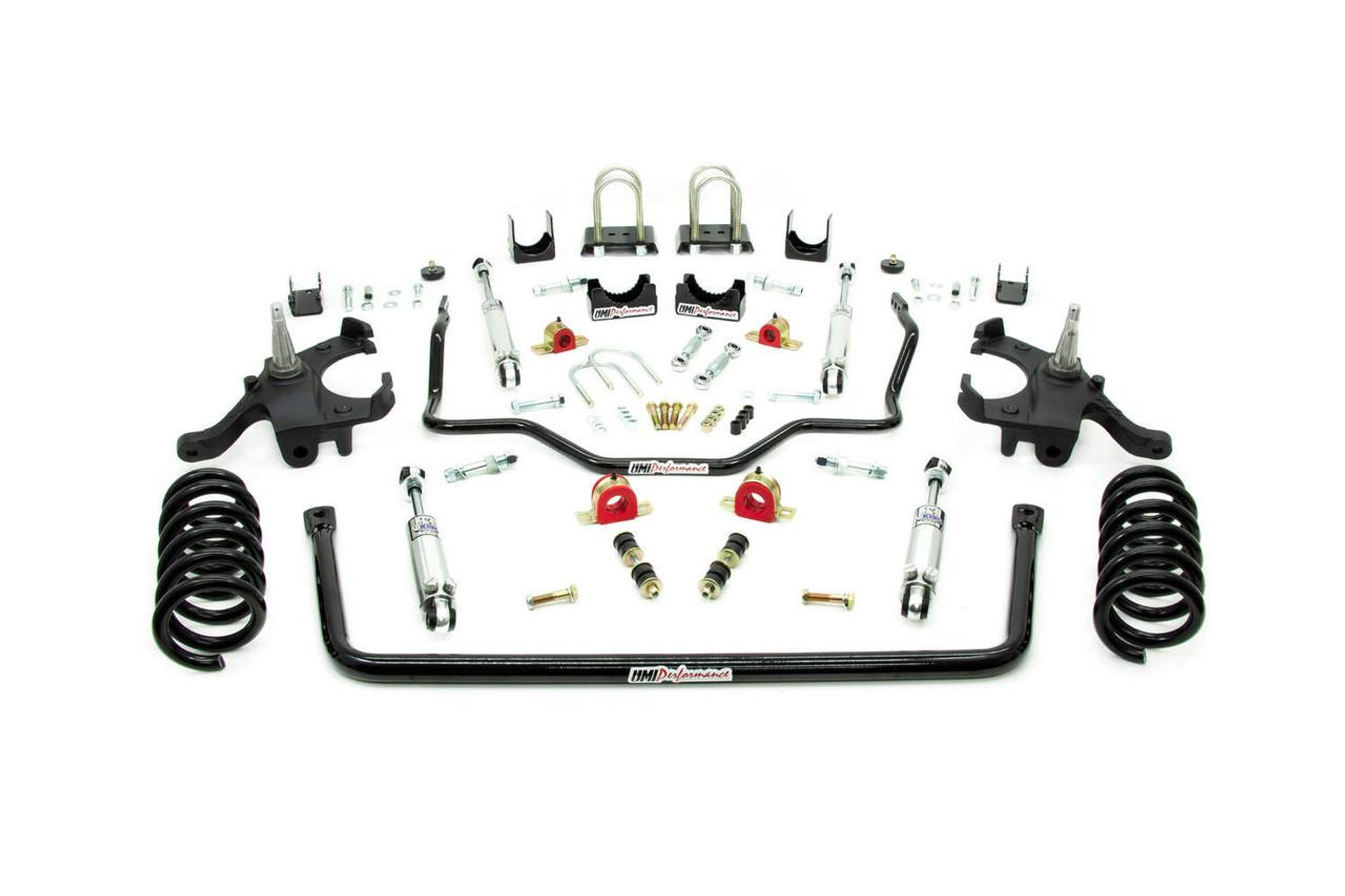  UMI Performance 1973-1987 GM C10 Handling and Lowering Kit, Stage 2.5, Black - (UMI-64025-B) 