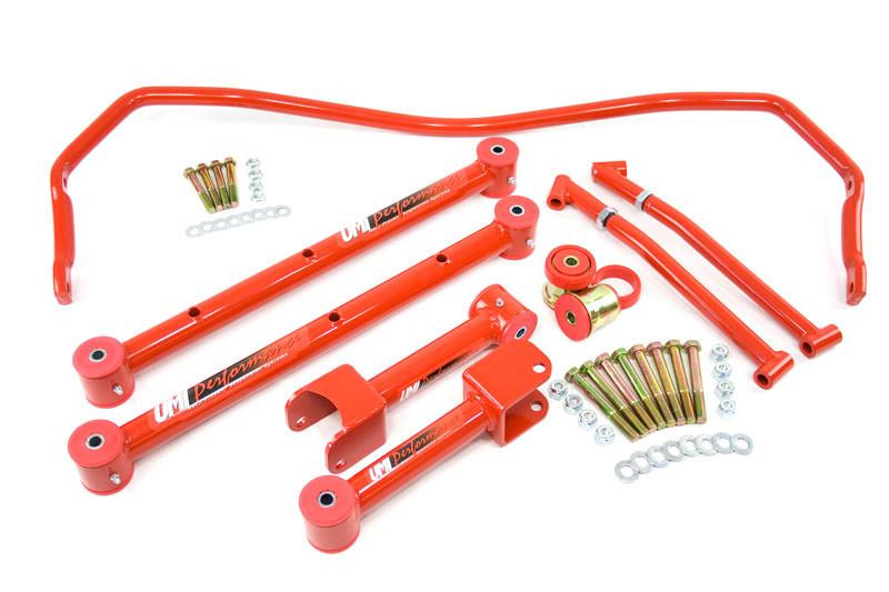  UMI Performance 1968-1972 GM A-Body Rear Suspension Kit, Red - (UMI-ABR813-R) 