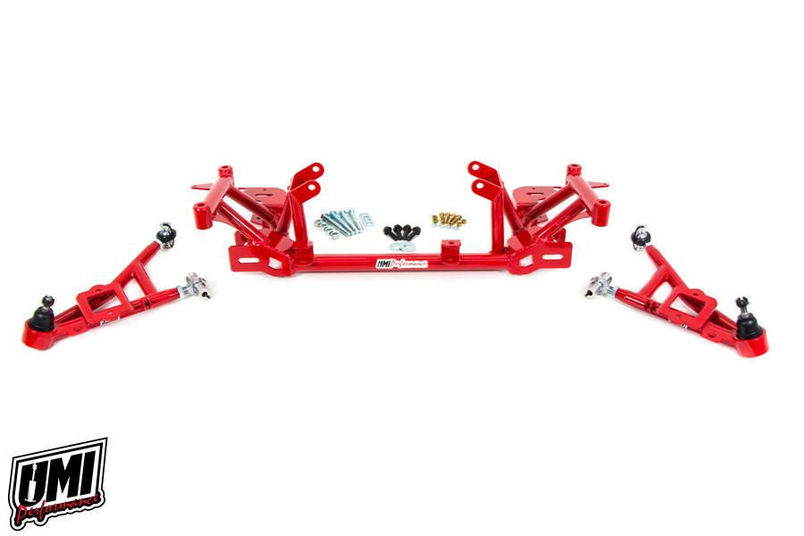  UMI Performance 1998-2002 GM F-Body LS1 Front End Kit, Drag- Stage 1, Red - (UMI-FBS001-R) 