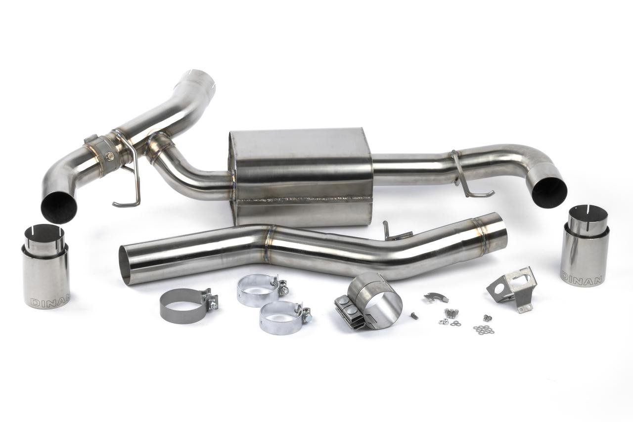  Dinan Dinan Valved Axle-Back Exhaust - 2019-2024 BMW 330i/430i w/Polished Tips - (DIN-D660-0091) 