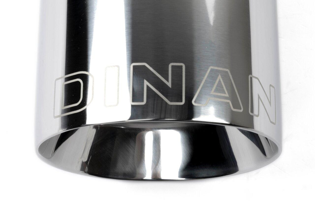  Dinan Dinan Double-Walled 4.5" Clamp-On Exhaust Tip, 3.25" Inlet, Polished, 6in Length - (DIN-D663-0643-BOX) 