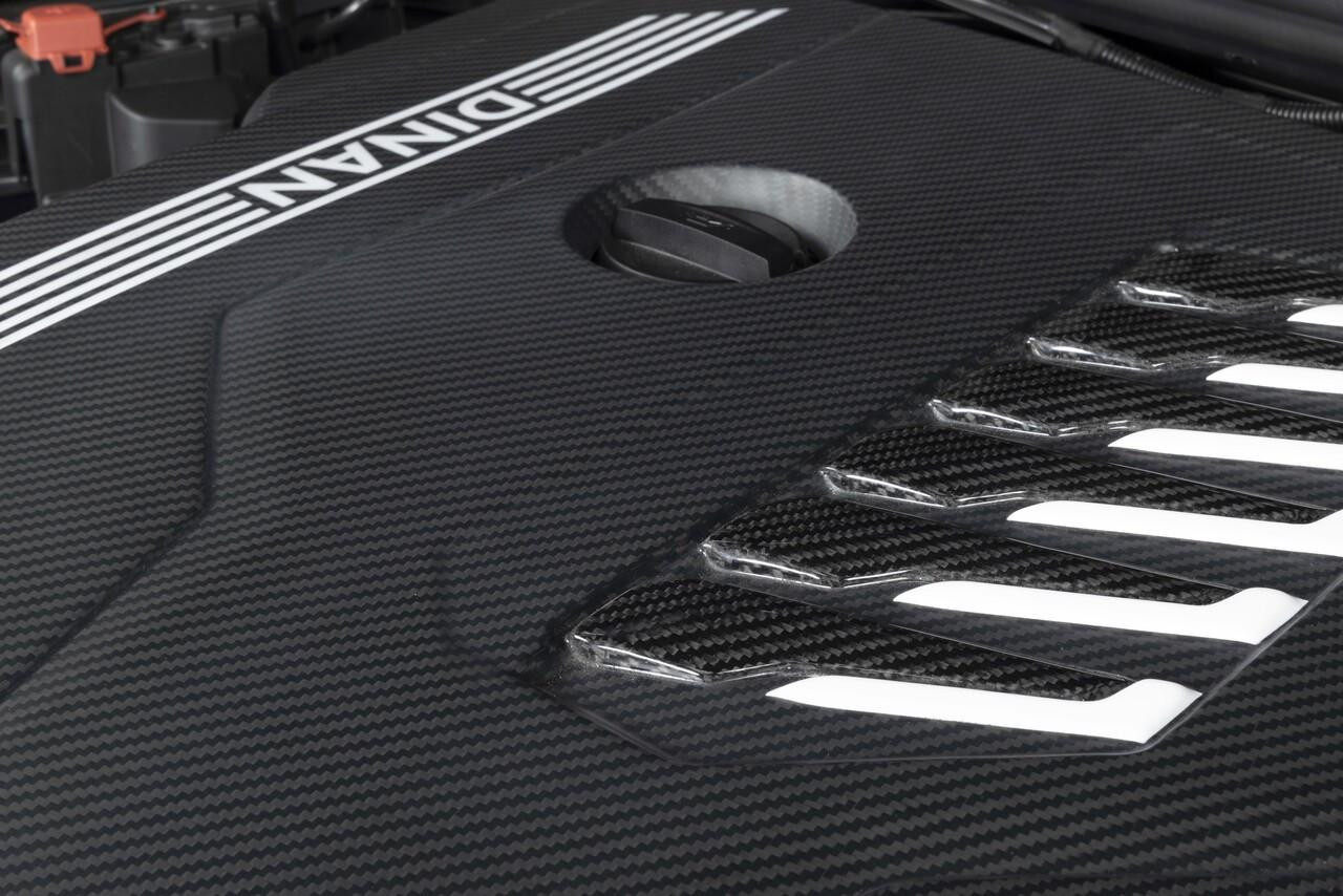  Dinan Dinan Matte Carbon Fiber Engine Cover - 2020-2025 BMW B58D - (DIN-D590-0004) 