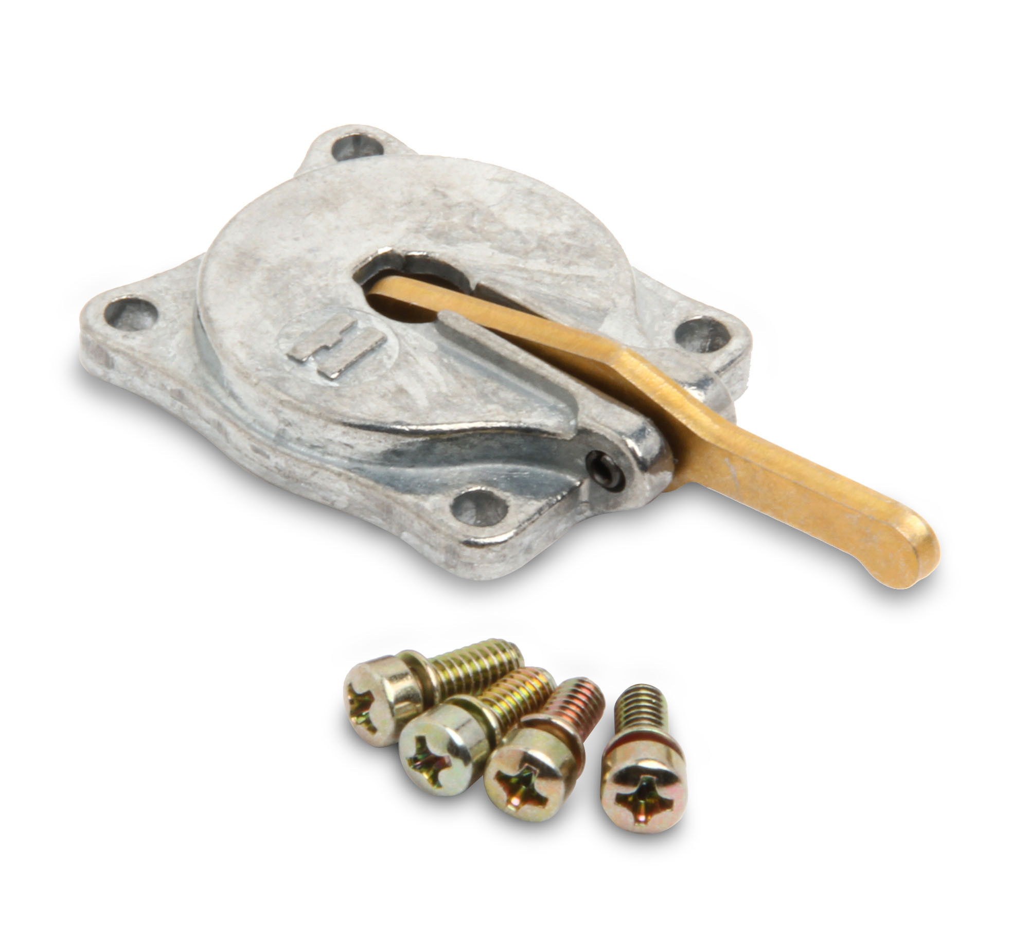 Holley Accelerator Pump Cover 30cc w/ Lever and Screws, Polished - (HOL-26-139S)