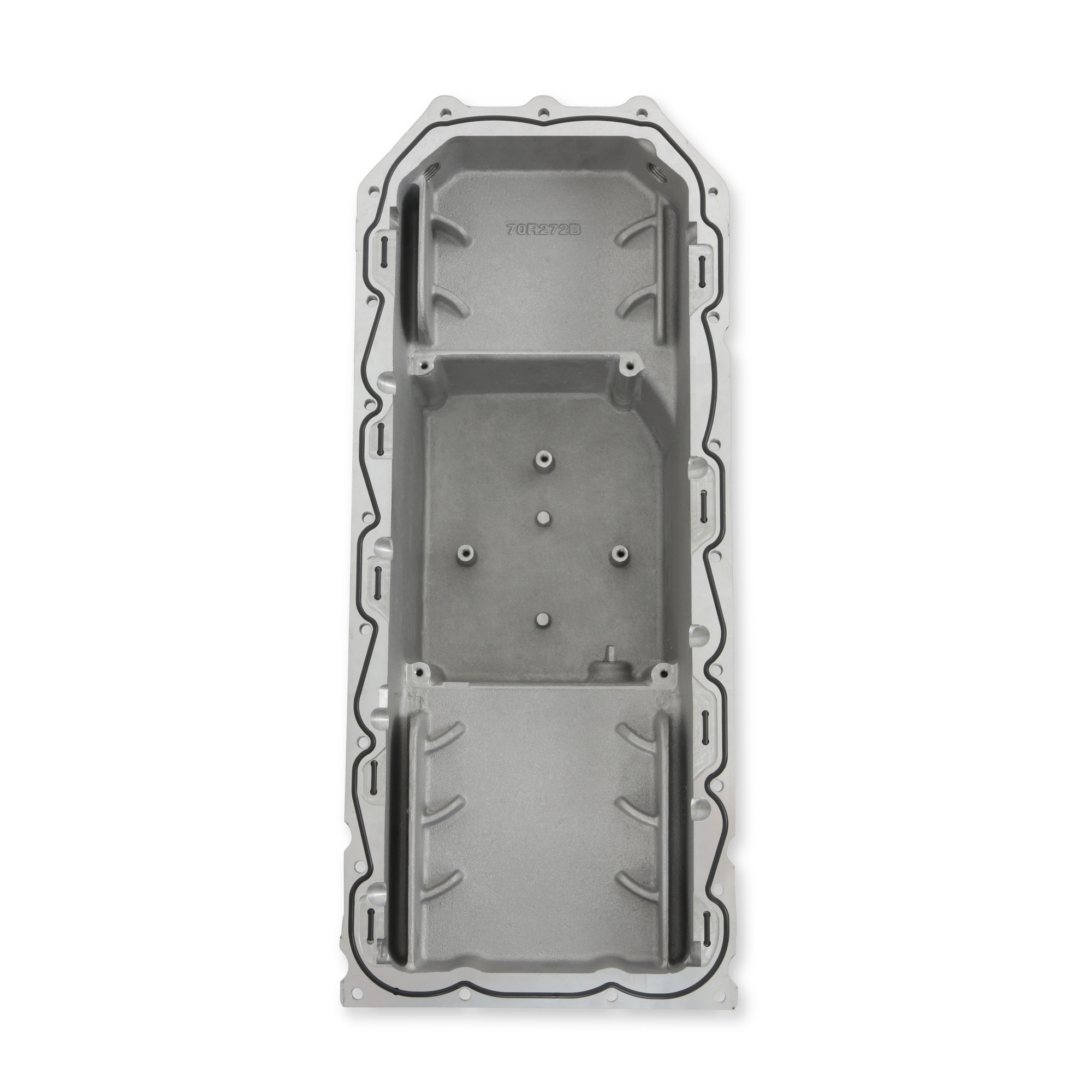 Holley Holley Gen III Hemi Swap Oil Pan - Mid-Sump Non-VVT - Black - (HOL-302-60BK)