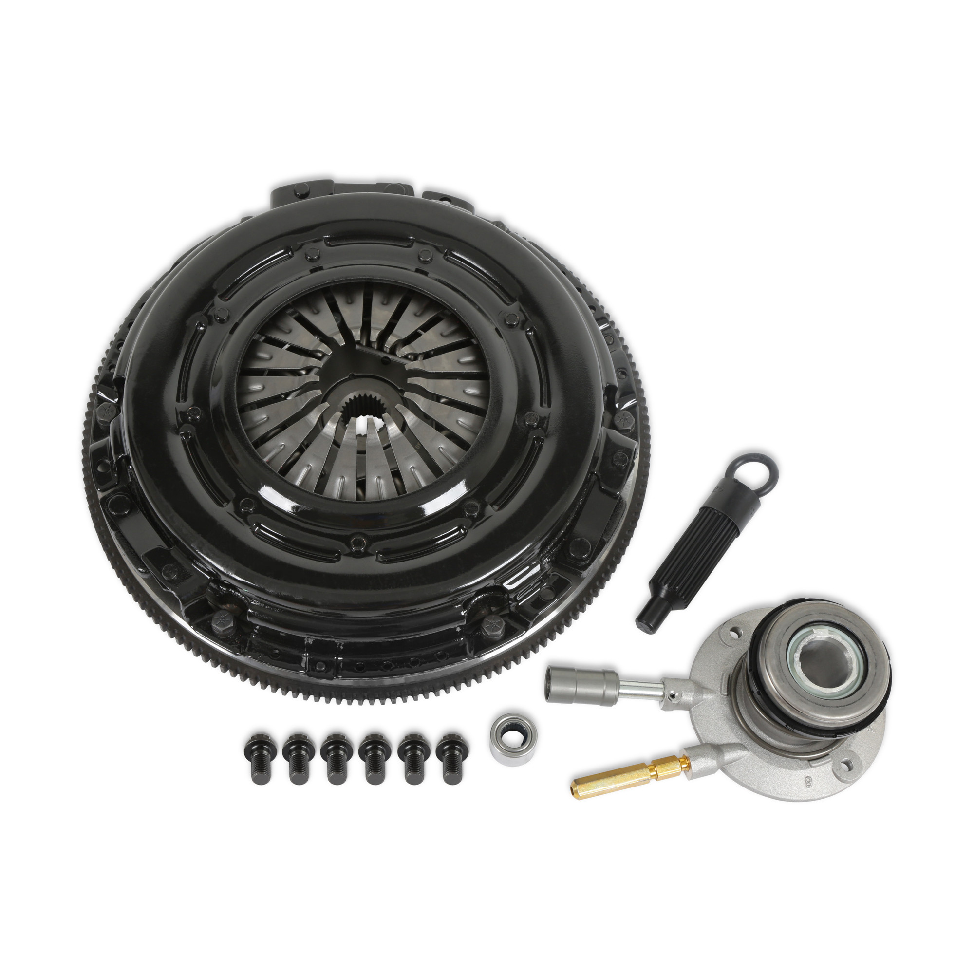 Holley Clutch Installation Kit w/Flywheel, Clutch, Hydraulic Release Bearing, Hardware - (HOL-319-575)