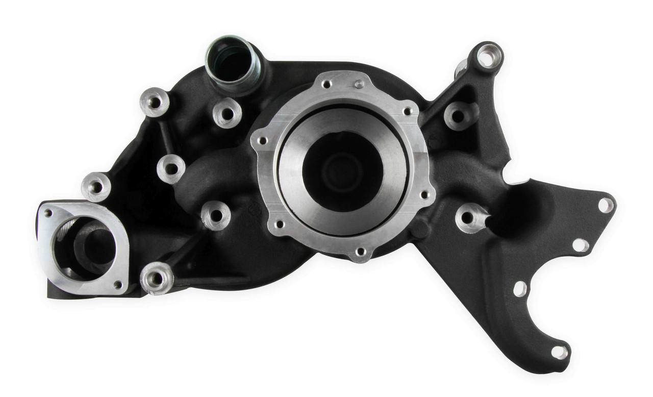  Holley LS COOLING MANIFOLD BLACK-A/C Delete - (HOL-97-224) 