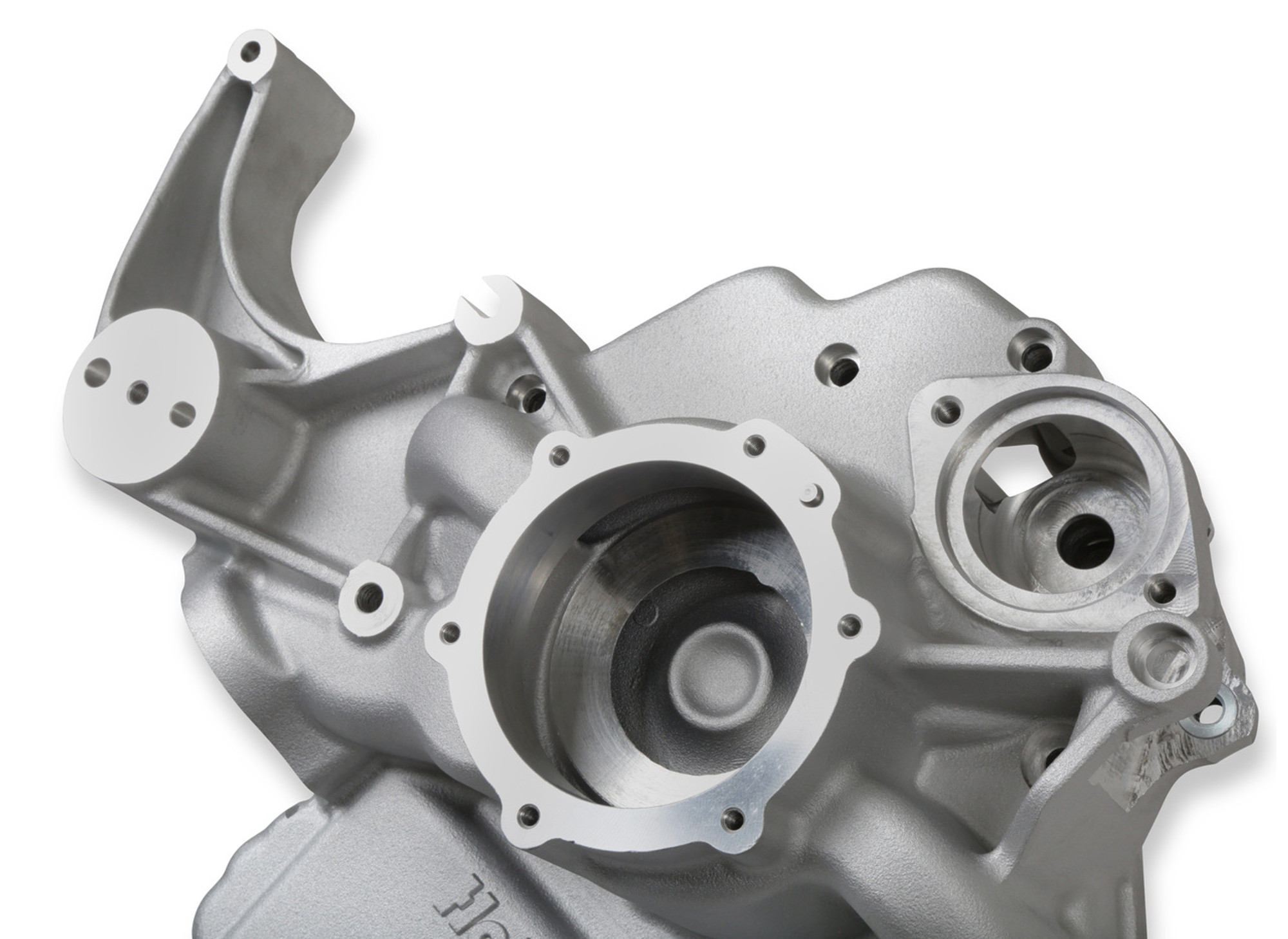 Holley Holley Replacement Timing Cover Gen III Hemi VVT Mid Mount Accessory, Natural - (HOL-97-374)