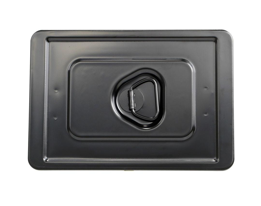  Auto Metal Direct Battery Hole Cover - Locking - 53-55 Ford F100 F250 - (AMD-341-4553-2) 