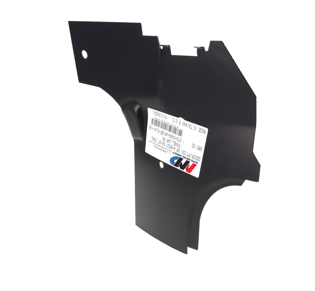  Auto Metal Direct Cowl Side Hinge Panel Lower Reinforcement - RH - 64-67 Chevelle El Camino A-Body - (AMD-376-3466-4R) 