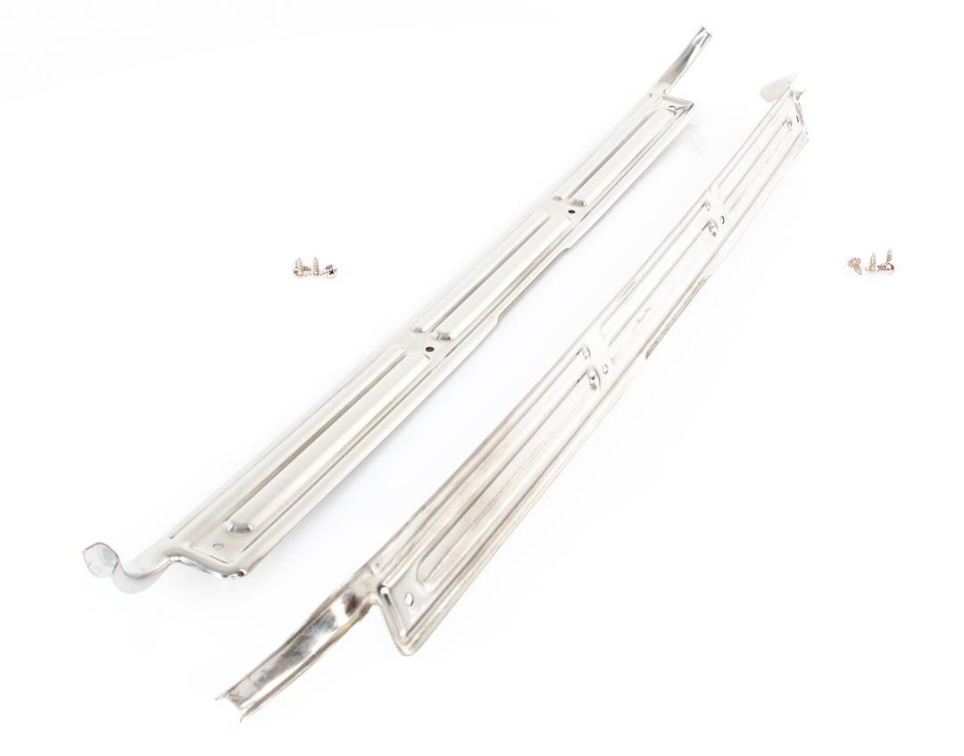  Auto Metal Direct Stainless Steel Door Sill Plates - Pair - 67-72 Chevy CK Pickup Blazer Suburban - (AMD-445-4067-SSP) 