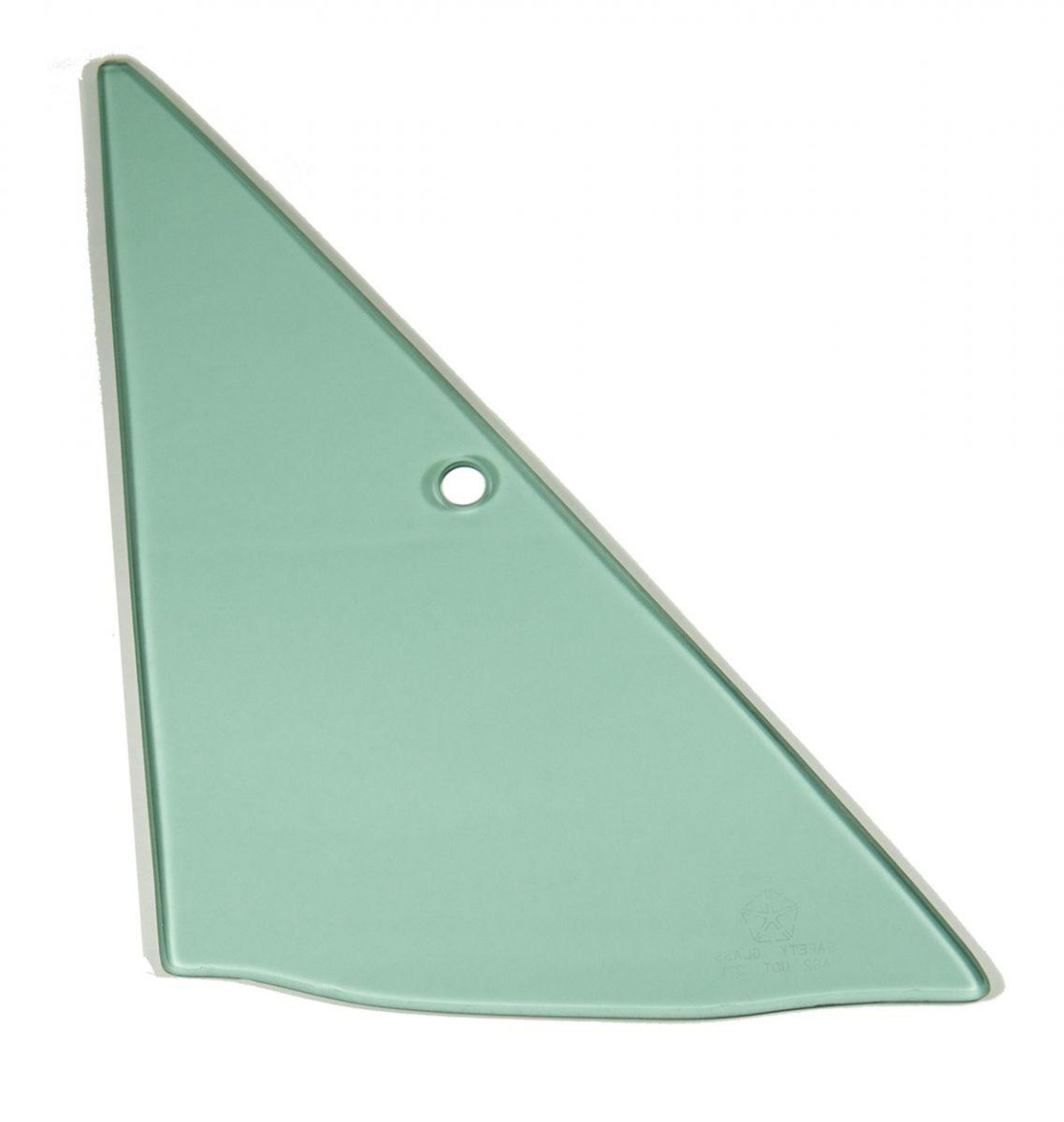  Auto Metal Direct Vent Glass - Green Tint - RH - 68-72 Dart - (AMD-560-2067-TR) 