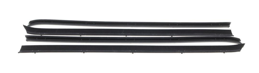  Auto Metal Direct Front Door Beltline Window Felts - 4pcs - 77-80 GM Truck - (AMD-582-4073-1S) 
