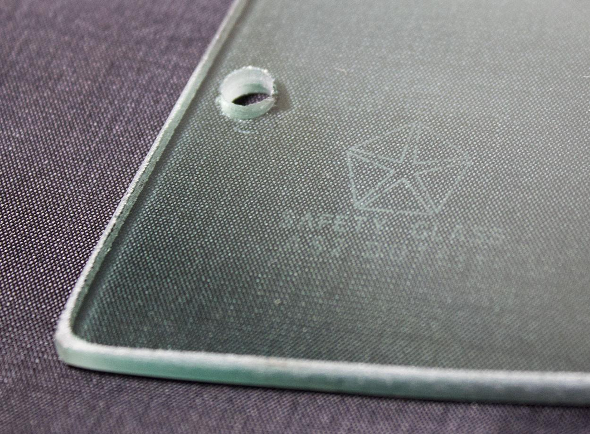  Auto Metal Direct Quarter Glass - Green Tint - LH - 68-70 Dodge B-Body 2DR Sedan (Post) - (AMD-795-2468-TSL) 