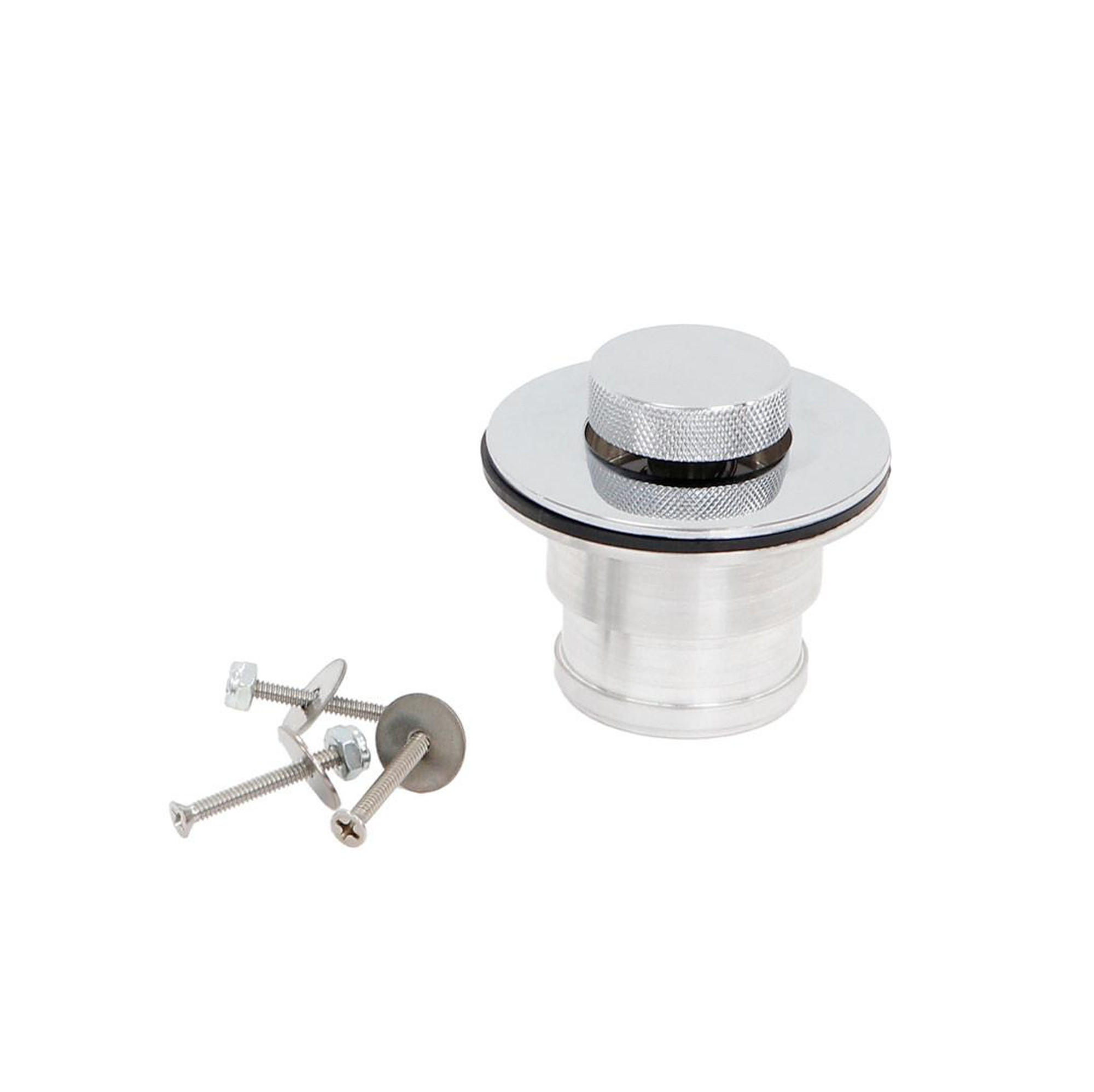  Auto Metal Direct Gas Cap - Pop-Up Style - Polished - 63-72 Chevy GMC C/K Truck - (AMD-888-4063-1S) 