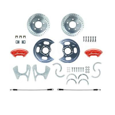  The Right Stuff 1973-1987 Chevy Truck Rear Disc Brake Conversion Kit with Wilwood Calipers - (TRD4845P-P) 