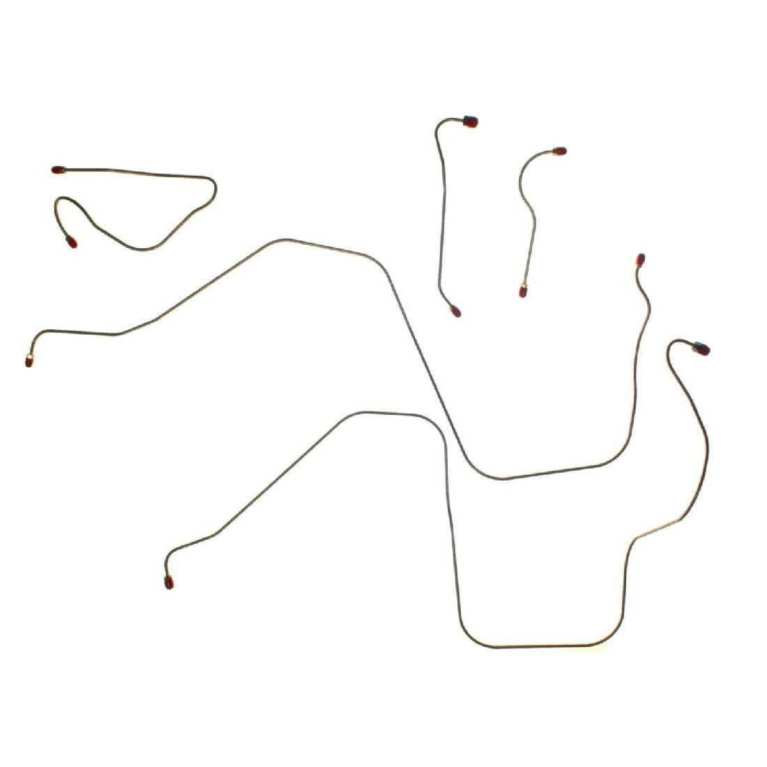  The Right Stuff 68-69 AMX & AMC Power Disc Front Brake Line Kit - (JKT6801) 