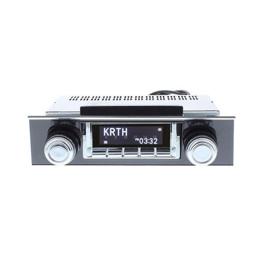 Custom Autosound 1967-68 Camaro Black Bezel USA-850 Radio with Bluetooth - (CAS-CAMCAE850)