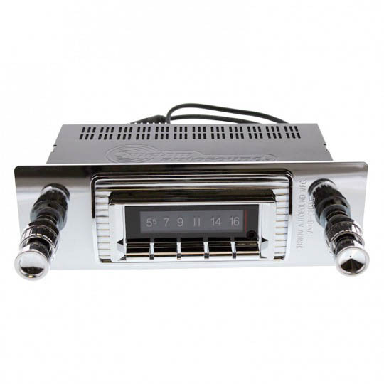 Custom Autosound 1947-53 Chevrolet Truck USA-740 Radio with Bluetooth - (CAS-CAMCHTKE740)