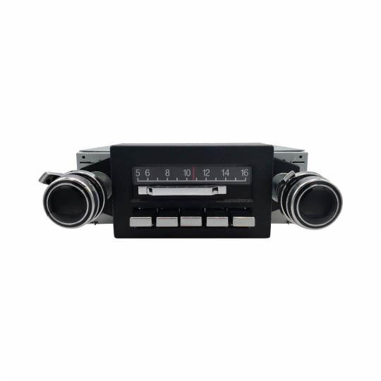  Custom Autosound 1973-88 Chevrolet Truck Slidebar Radio with Bluetooth - (CAS-CAMCHTKLLSBR2) 