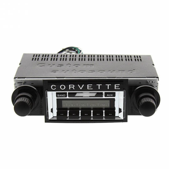 Custom Autosound 1968-76 Chevrolet Corvette USA-230 Radio - (CAS-CAMCVMV230)