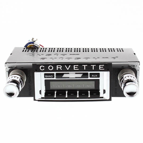 Custom Autosound 1958-62 Chevrolet Corvette USA-230 Radio - (CAS-CAMCVVE230)