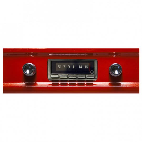 Custom Autosound 1960-63 GMC Truck USA-740 Radio with Bluetooth - (CAS-CAMGMTKLM740)