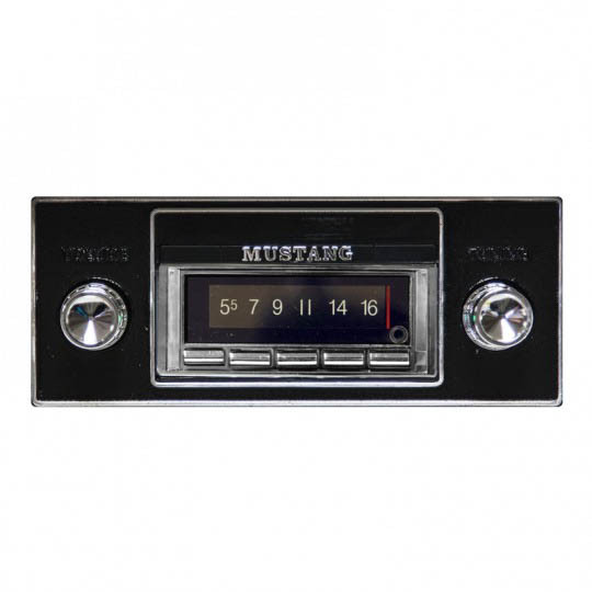 Custom Autosound 1974-78 Mustang USA-740 Radio with Bluetooth - (CAS-CAMLLMUSA740)