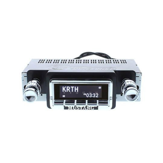  Custom Autosound 1964-66 Mustang USA-850 Radio with Bluetooth - (CAS-CAMMSUSA850) 