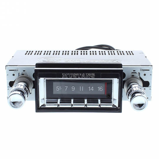 Custom Autosound 1967-73 Mustang USA-740 Radio with Bluetooth - (CAS-CAMLMUSA740)