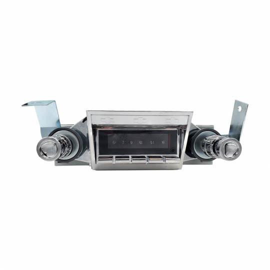  Custom Autosound 1966-67 Chevy II Nova USA-740 Radio with Bluetooth - (CAS-CAMNOV67740) 