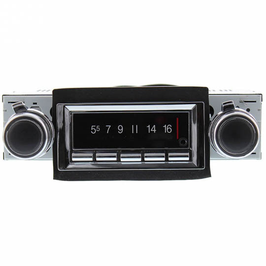 Custom Autosound 1977-79 Chevy II Nova USA-740 Radio with Bluetooth - (CAS-CAMNOV79740)