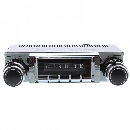 Custom Autosound 1968-76 Chevy II Nova USA-740 Radio with Bluetooth - (CAS-CAMNOV82740)