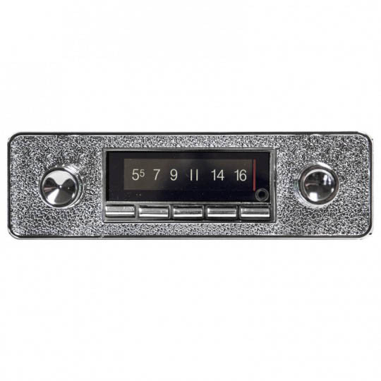 Custom Autosound 1949-57 Volkswagen Bug USA-740 Radio with Bluetooth - (CAS-CAMVWE740)