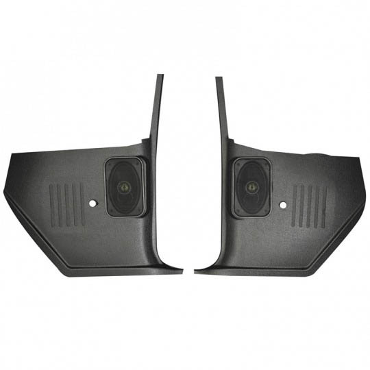 Custom Autosound 1967 Chevrolet Chevelle Kick Panels without A/C - (CAS-KCHV67)