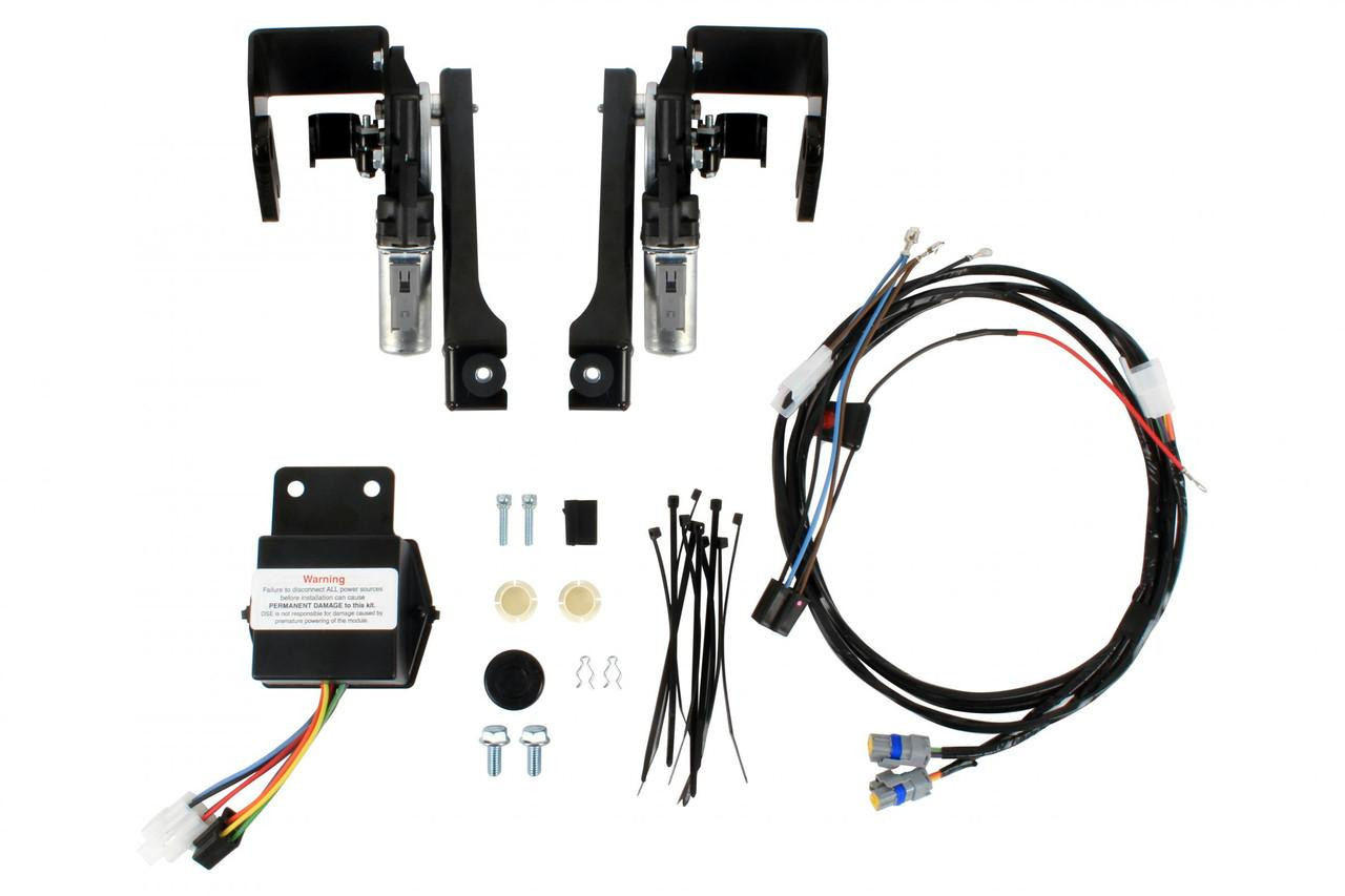  Detroit Speed 63-67 C2 Corvette, Electric Headlight Door Kit - (122008) 
