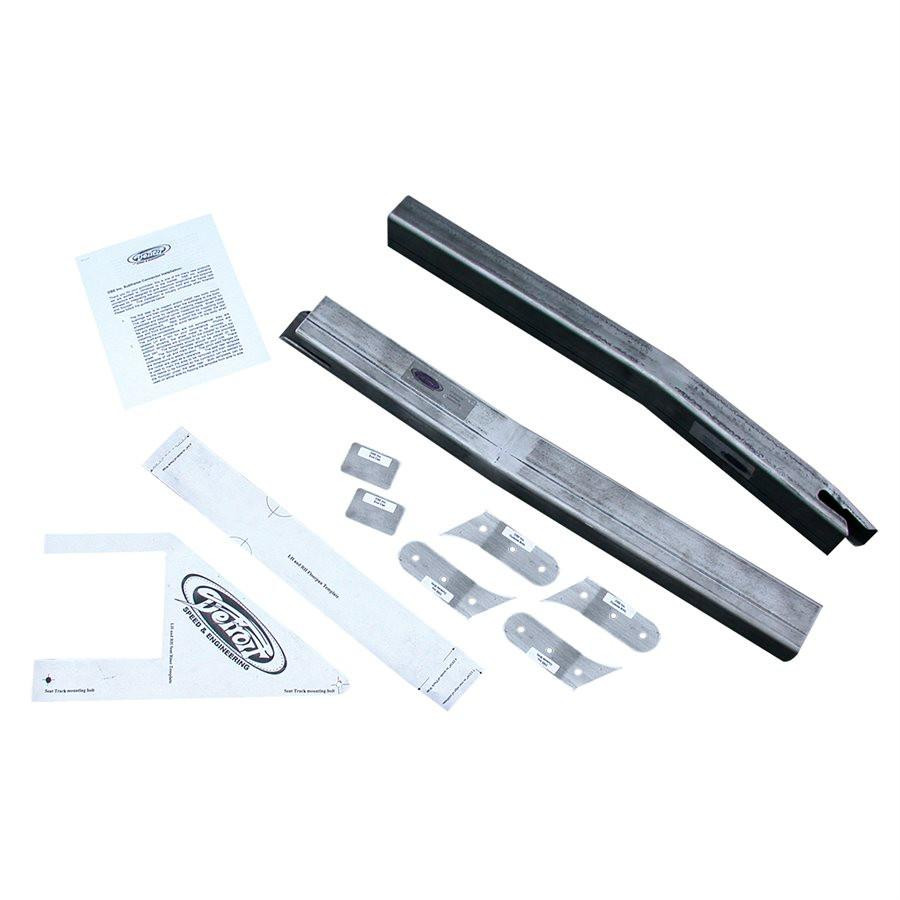  Detroit Speed 67-69 Camaro/Firebird, Subframe Connectors, 2" x 3" x 0.120" Steel Tubing - (010101DS) 