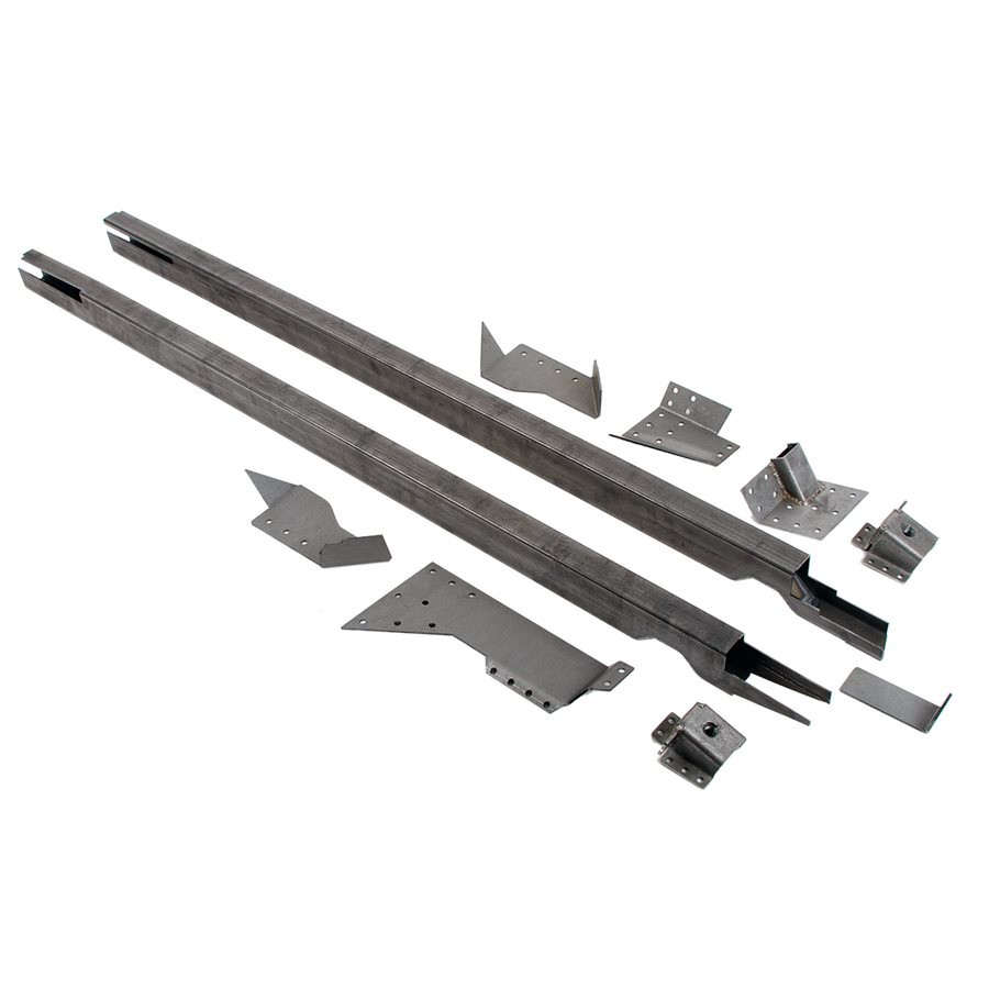 Detroit Speed 82-92 Camaro/Firebird, Subframe Connectors, 2" x 3" x 0.083" Steel Tubing - (010110DS)