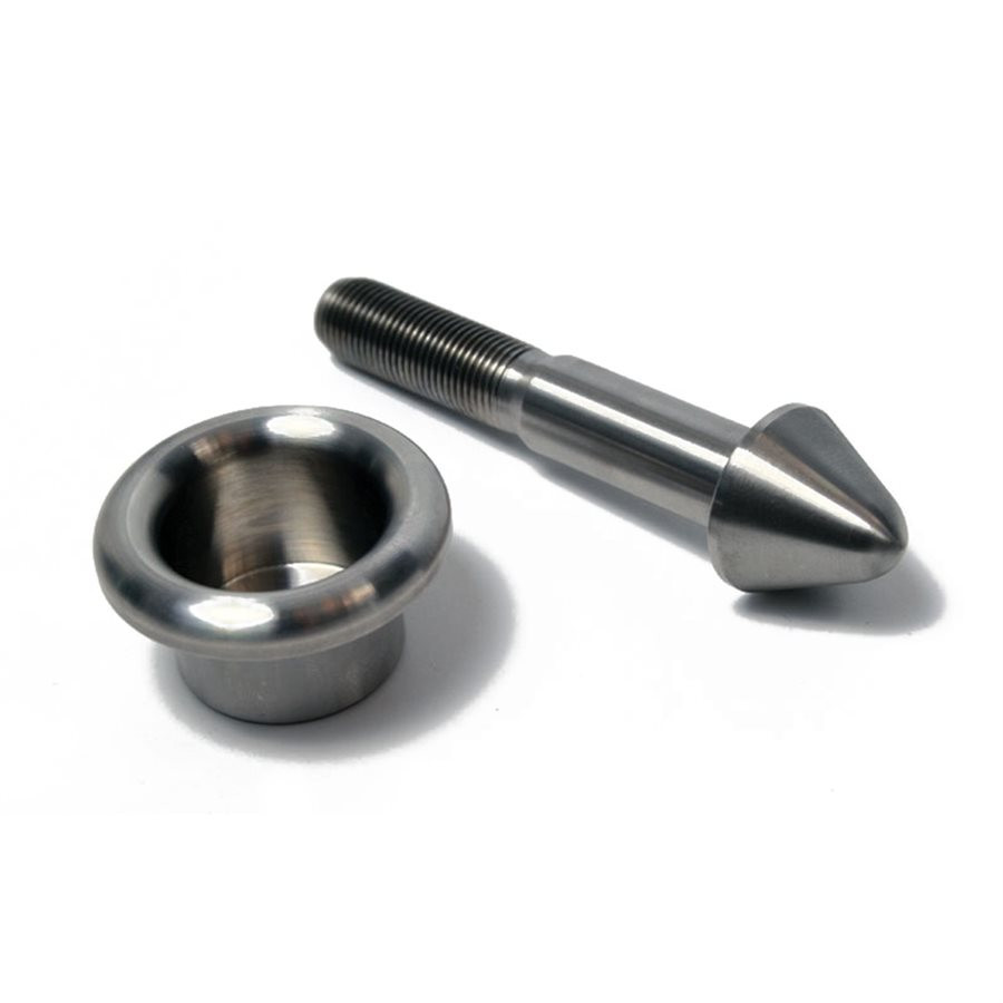 Detroit Speed 67-81 Camaro/Firebird Billet Hood Latch Pin & Spring Collar, 304 Stainless Steel - (011701DS)