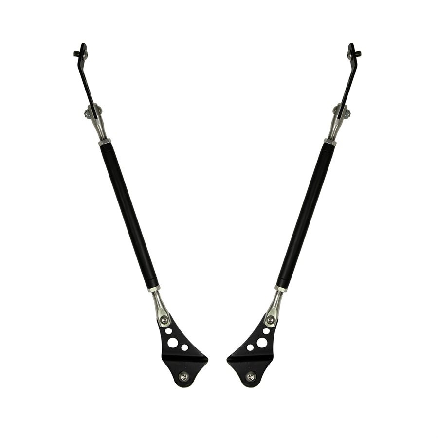 Detroit Speed 70-81 Camaro/Firebird, Fender Brace Kit, 304 Stainless Steel - (011802DS)