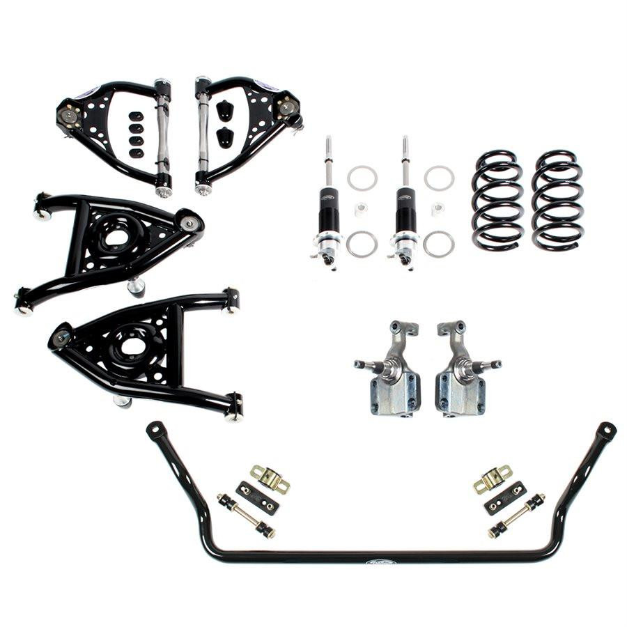  Detroit Speed 68-72 Chevelle w/SB/LS, Speed 2 Front Suspension Kit w/Single Adjustable Shocks - (031318-SDS) 