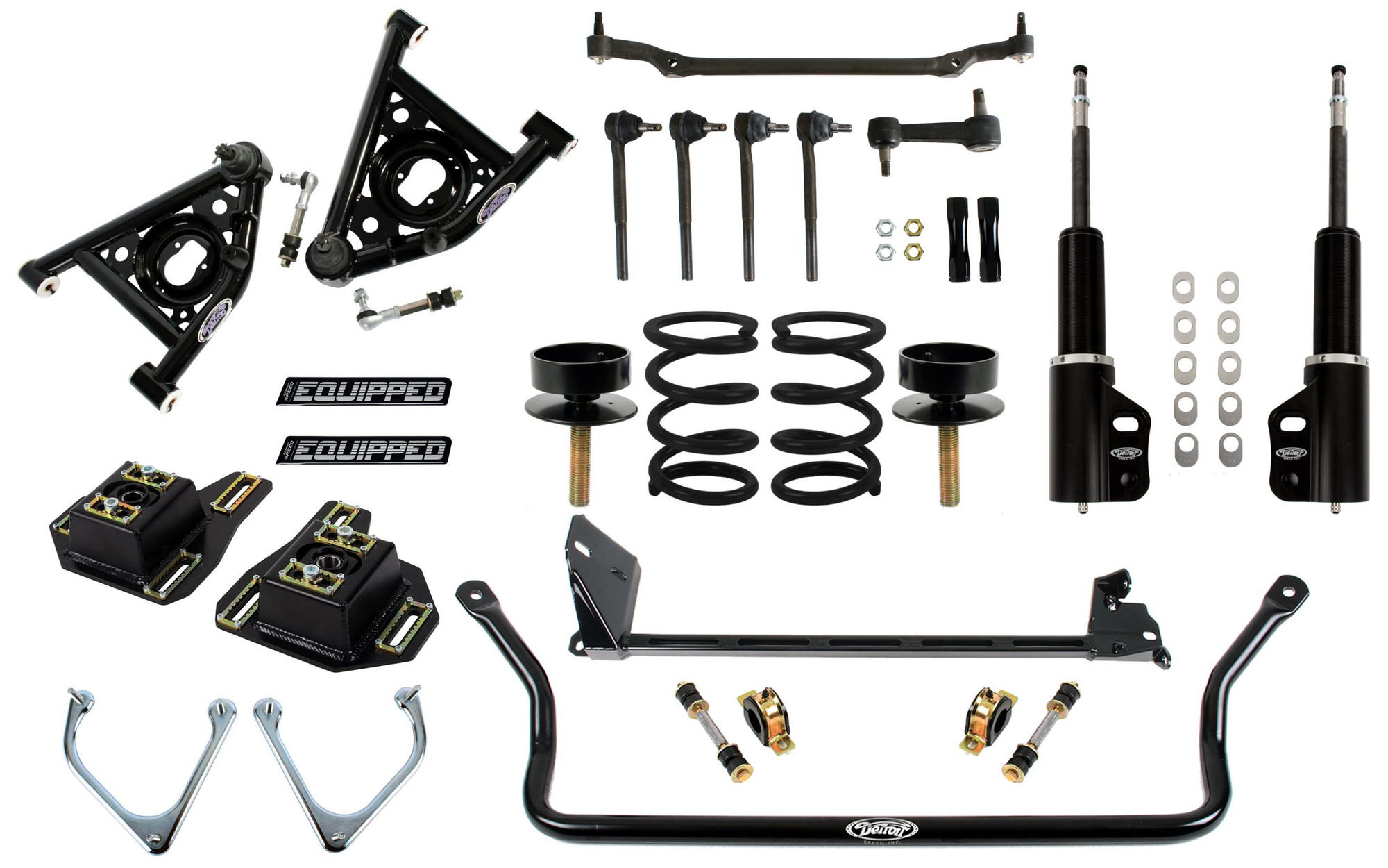 Detroit Speed 82-92 Camaro/Firebird Speed Kit 3 Front Suspension Kit w/Single Adjust. Strut  - (031342DS)