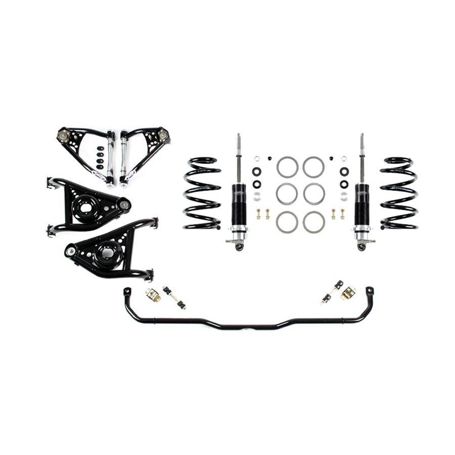  Detroit Speed 67-69 Camaro w/SB/LS, Speed Kit 2 Front Suspension Kit w/Double Adjustable Shock - (031350-DDS) 